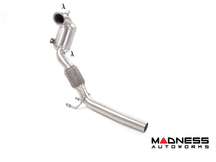 Audi A3 Sportback Performance Exhaust - Ragazzon - Down Pipe - Evo Line - 200cpsi Catalyist- (2020+)